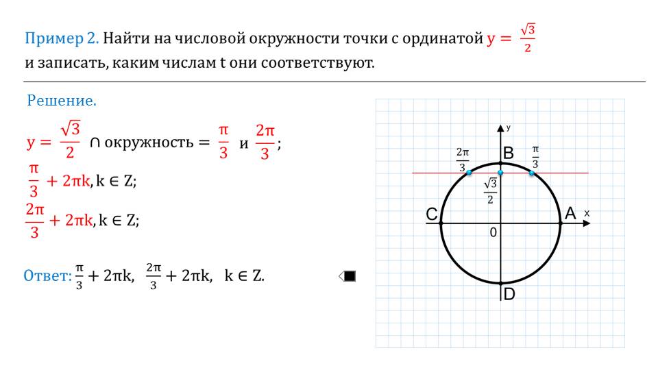 Точка 2 п 7. Числовая окружность 10 класс Мордкович. Окружность на координатной плоскости 10 класс. Числовая окружность на координатной плоскости. 5п/6 на числовой окружности.