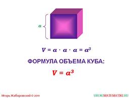 Объем презентации. Формула объёма Куба 3 класс. Объем кубика формула. Формула объёма Куба 5 класс. Формулы объема параллелепипеда и Куба 5 класс.